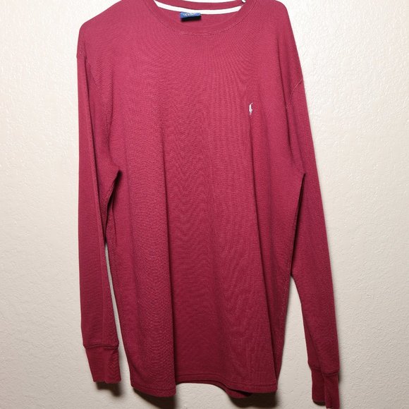 POLO RALPH LAUREN sleepwear XL MAROON - Picture 2 of 5